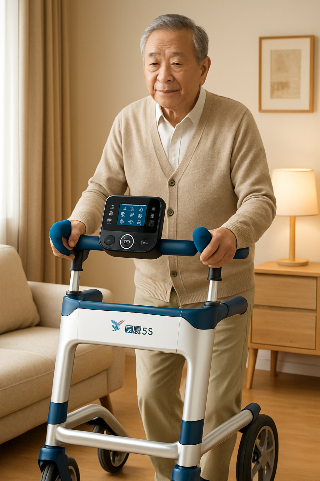 智鸾S5智能助行机器人